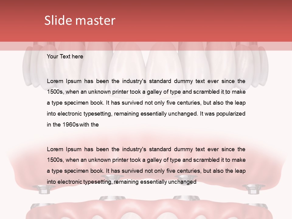 Nail Mechanical Cleaning PowerPoint Template