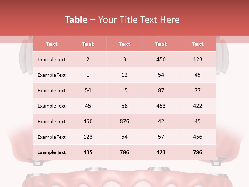 Nail Mechanical Cleaning PowerPoint Template