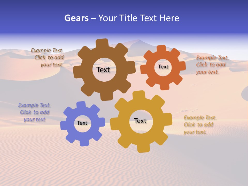 Wave Extreme Morocco PowerPoint Template