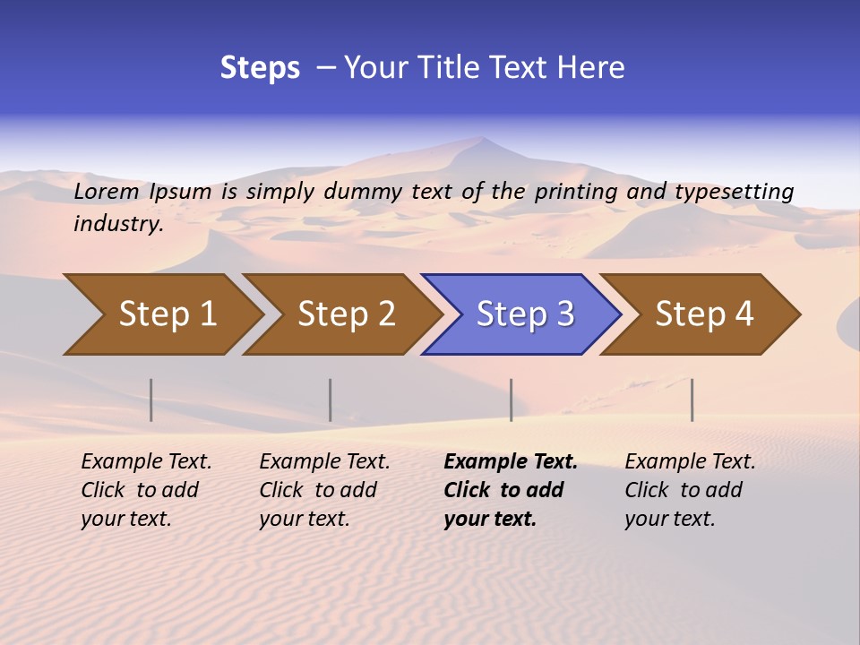 Wave Extreme Morocco PowerPoint Template