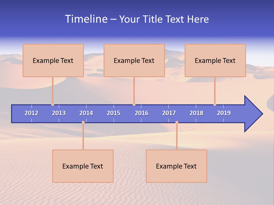 Wave Extreme Morocco PowerPoint Template