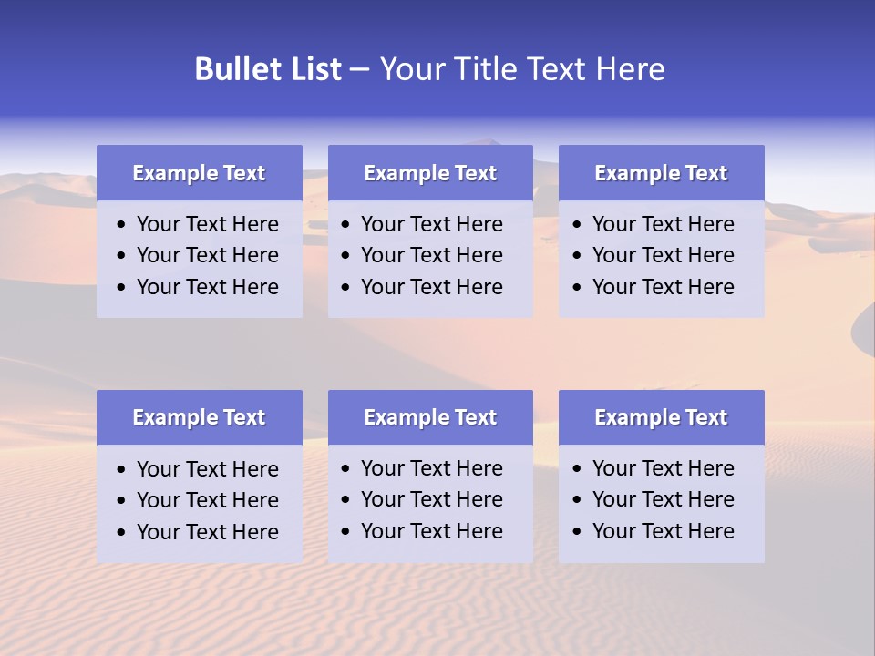 Wave Extreme Morocco PowerPoint Template
