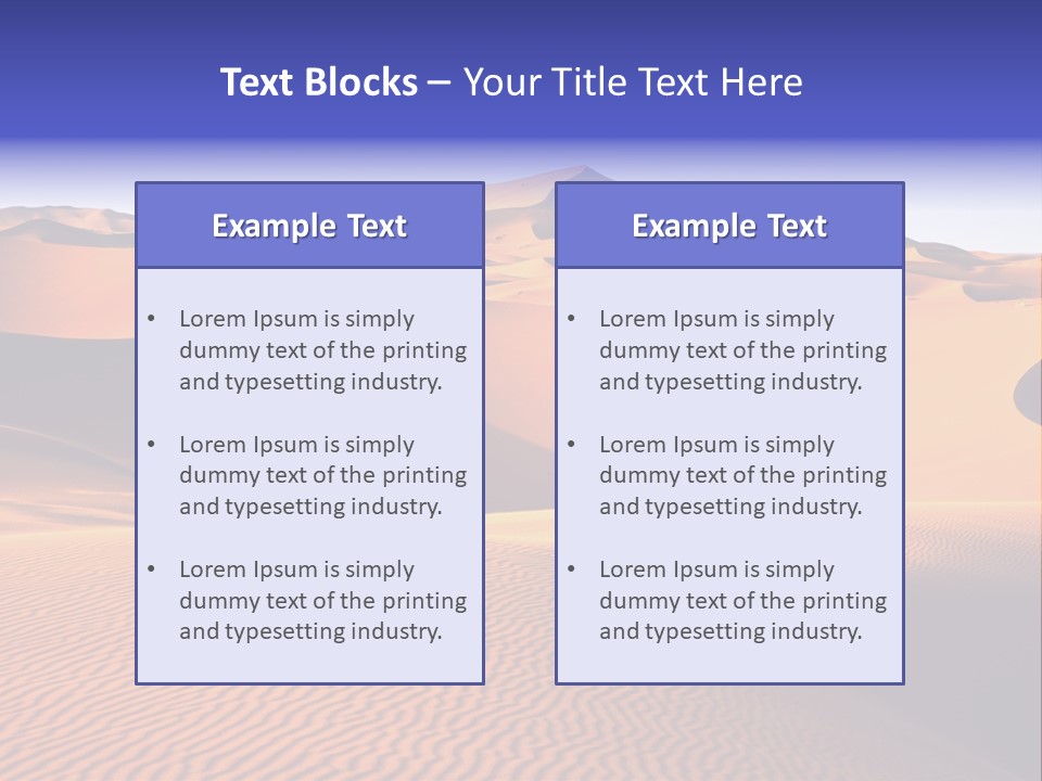 Wave Extreme Morocco PowerPoint Template