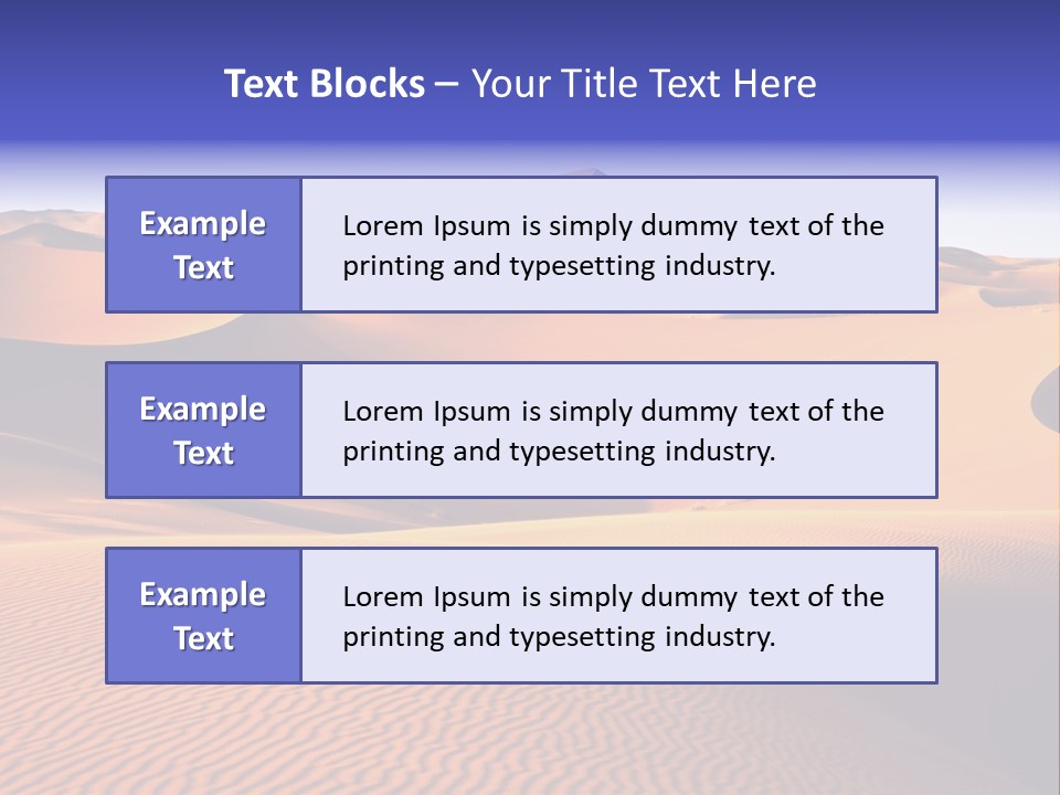 Wave Extreme Morocco PowerPoint Template