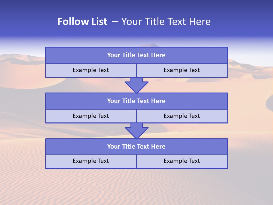 Wave Extreme Morocco PowerPoint Template