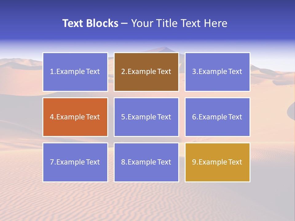 Wave Extreme Morocco PowerPoint Template