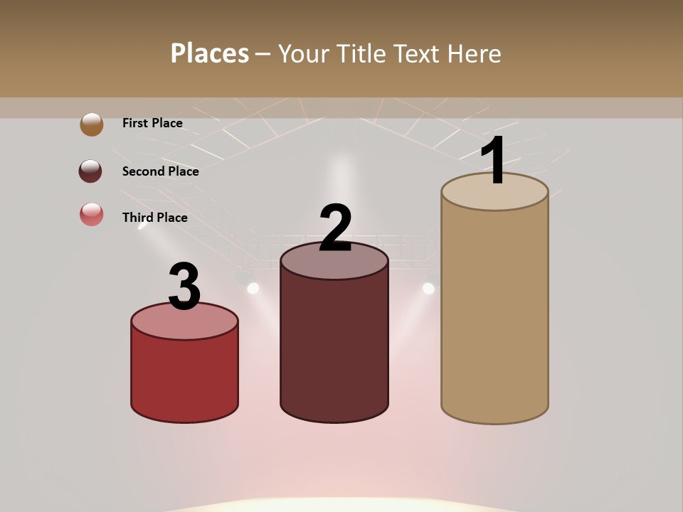 Beam Show Design PowerPoint Template