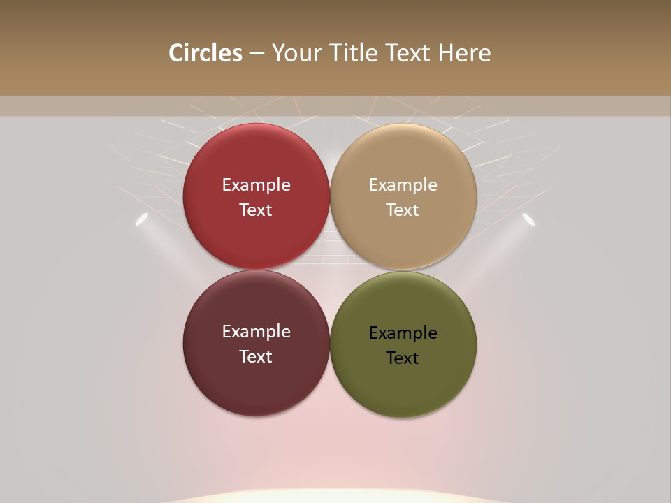 Beam Show Design PowerPoint Template