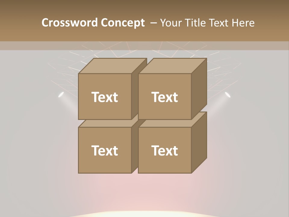 Beam Show Design PowerPoint Template