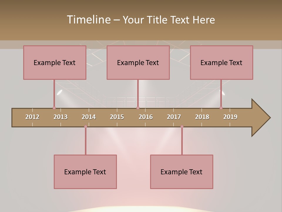 Beam Show Design PowerPoint Template
