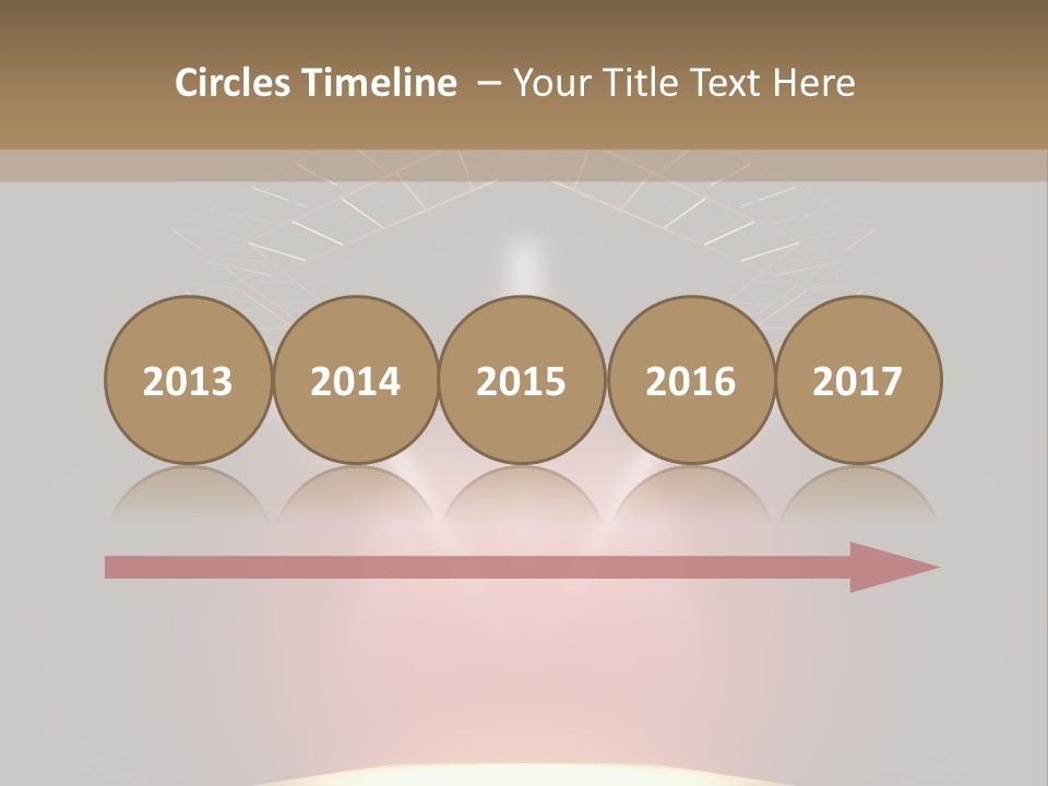Beam Show Design PowerPoint Template
