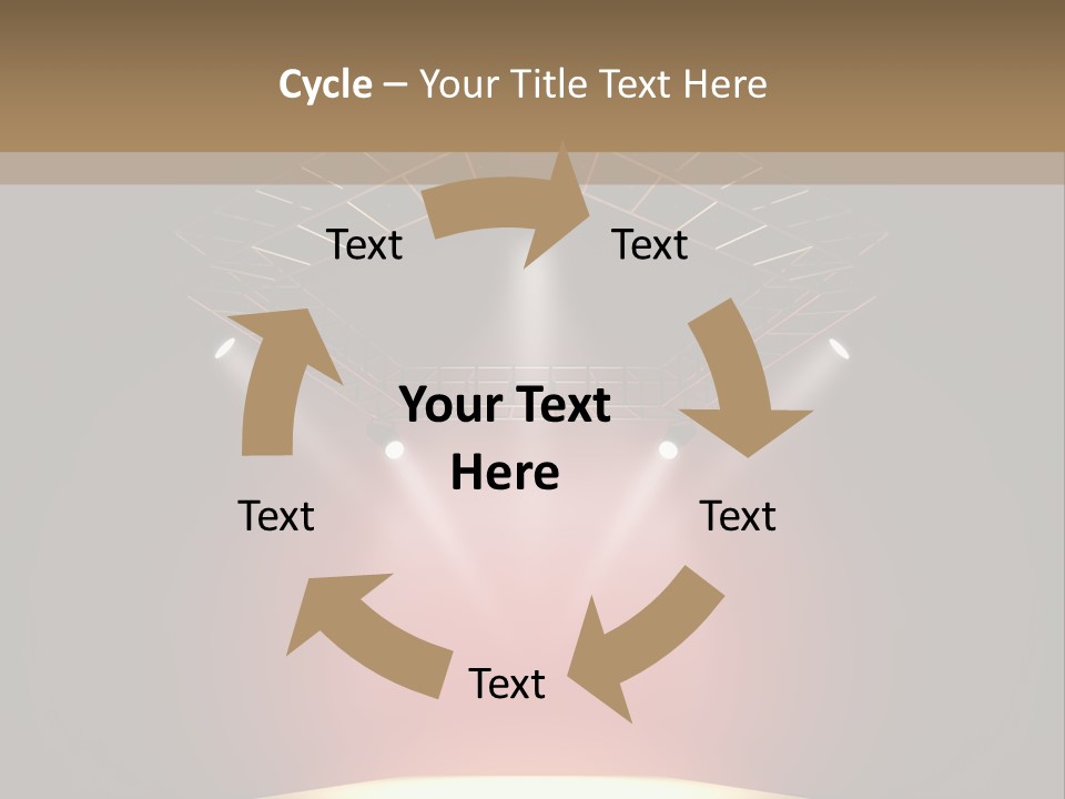 Beam Show Design PowerPoint Template