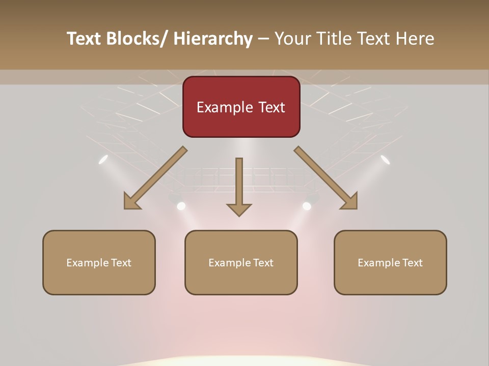 Beam Show Design PowerPoint Template