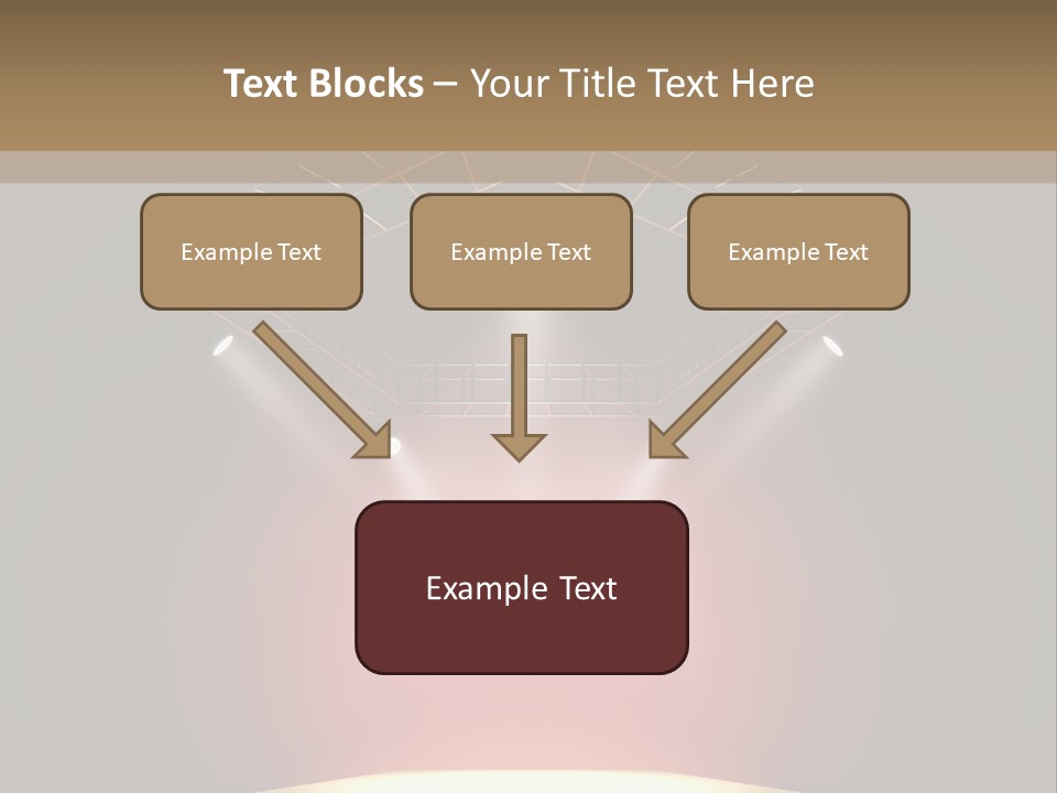 Beam Show Design PowerPoint Template