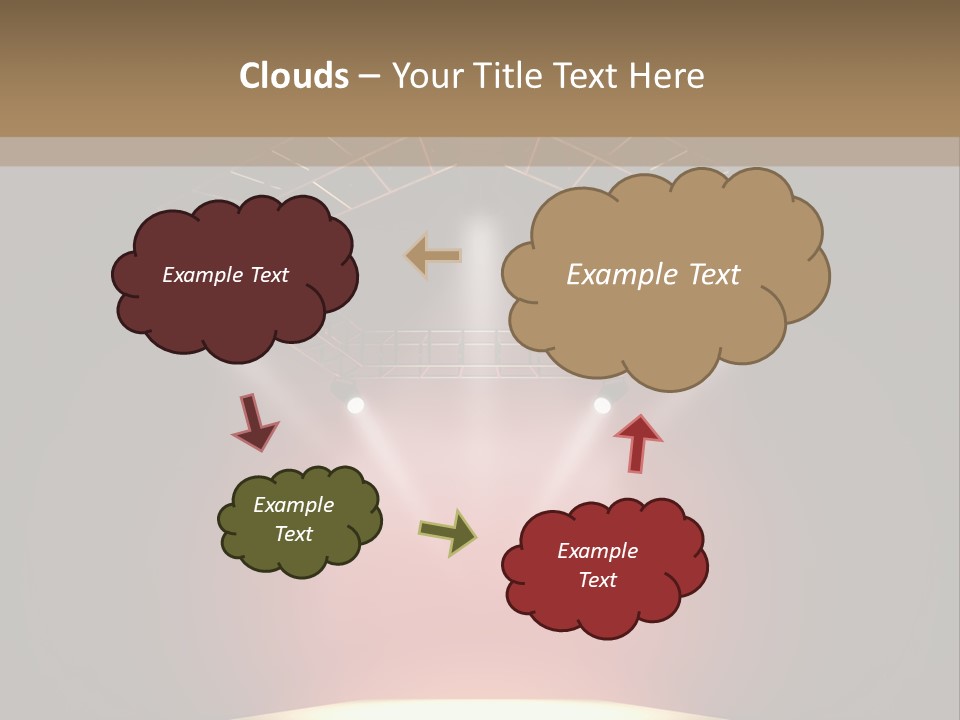 Beam Show Design PowerPoint Template