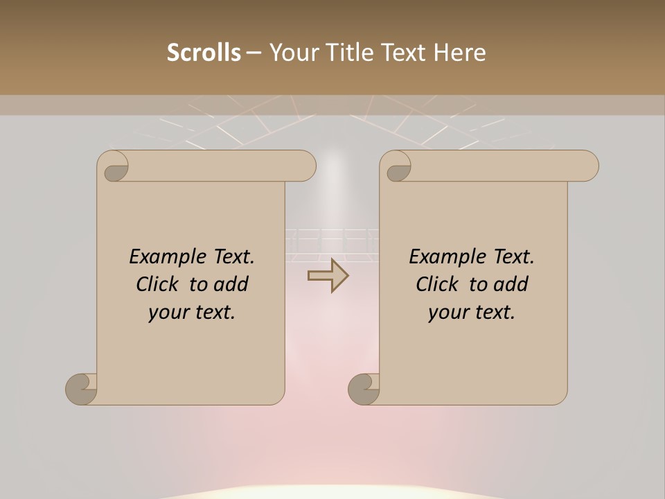 Beam Show Design PowerPoint Template