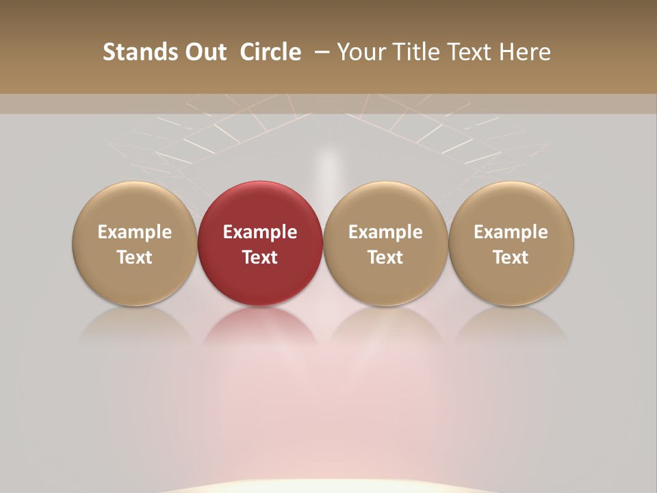 Beam Show Design PowerPoint Template