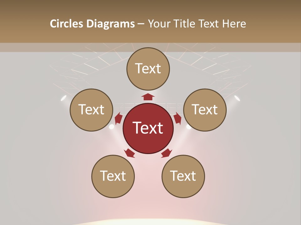 Beam Show Design PowerPoint Template