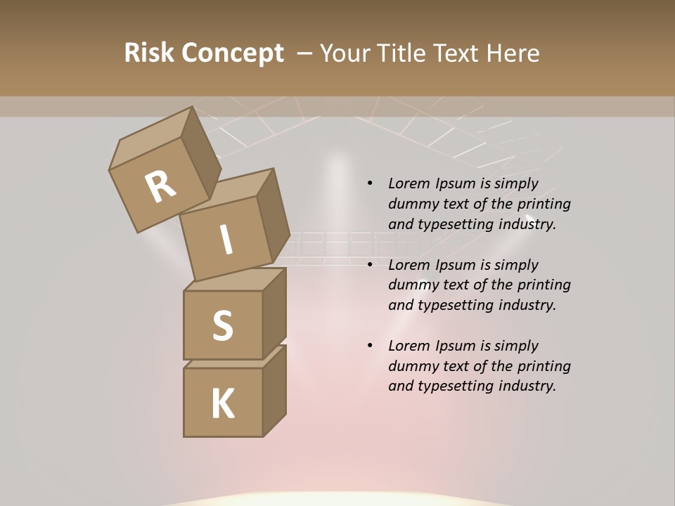 Beam Show Design PowerPoint Template