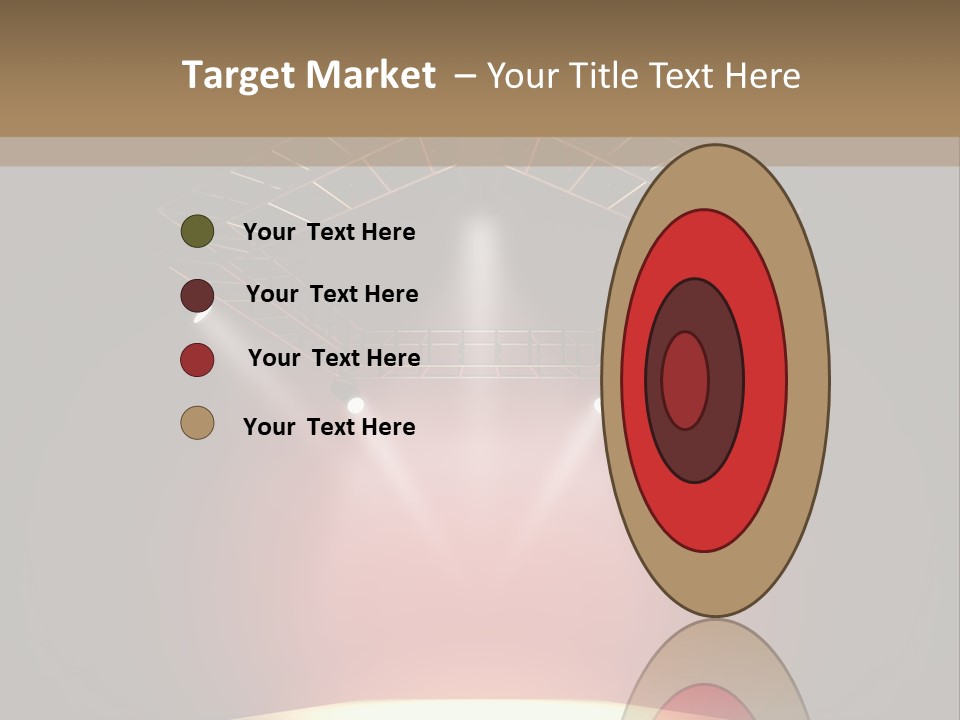 Beam Show Design PowerPoint Template