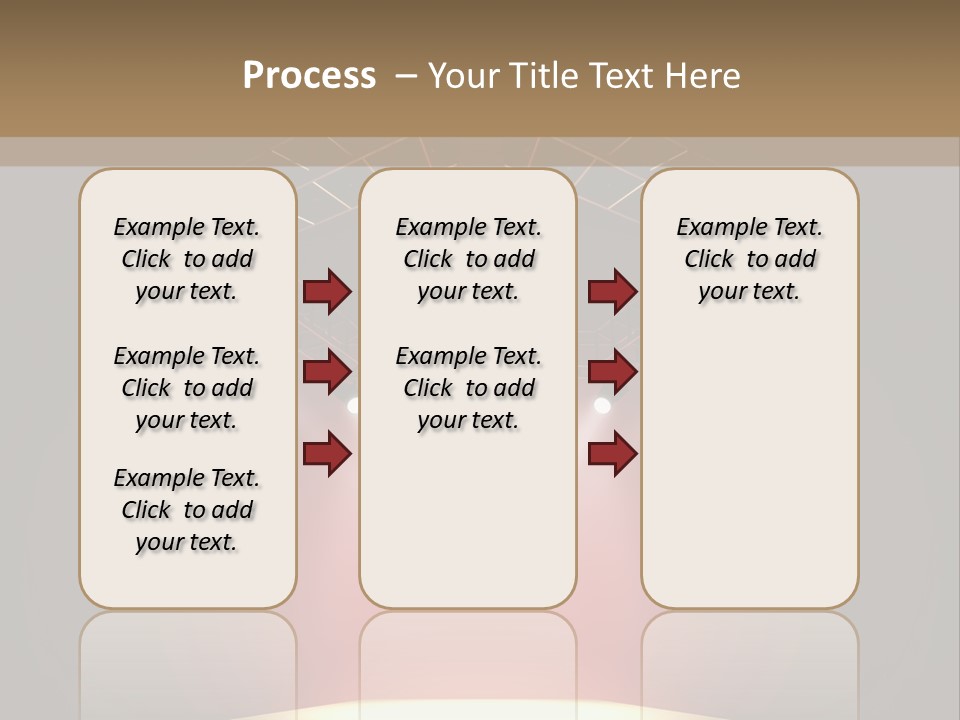 Beam Show Design PowerPoint Template