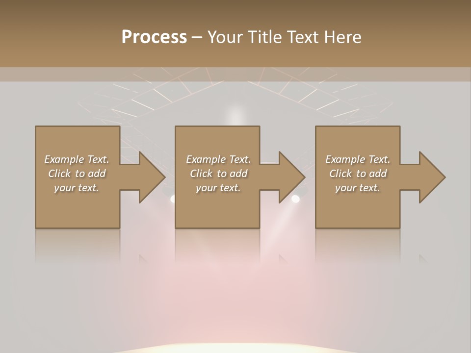 Beam Show Design PowerPoint Template
