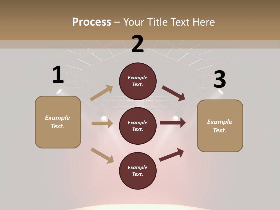 Beam Show Design PowerPoint Template