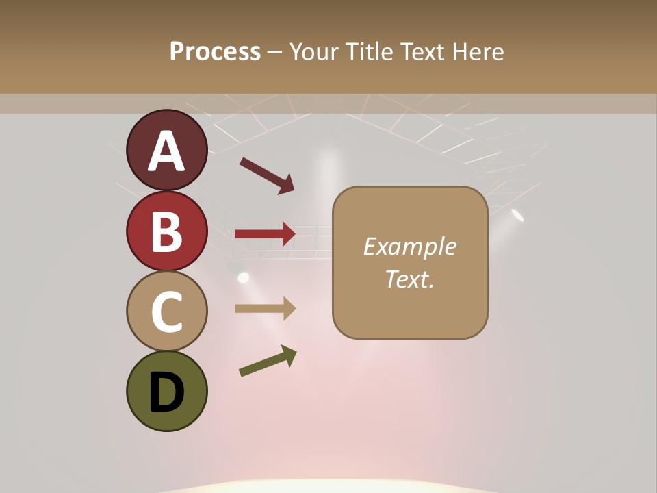 Beam Show Design PowerPoint Template