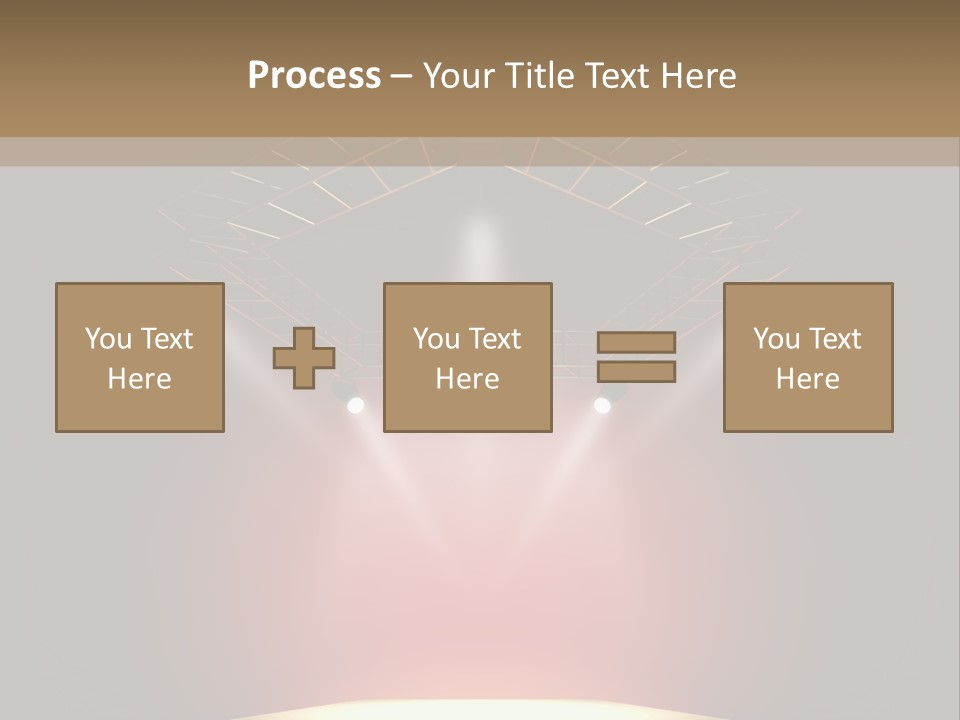 Beam Show Design PowerPoint Template