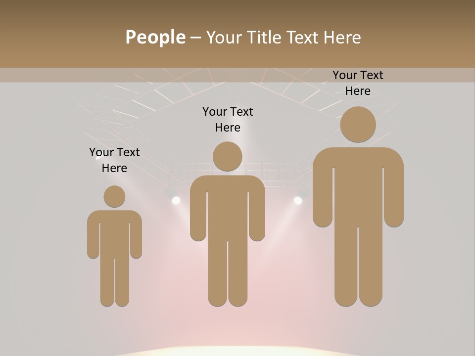 Beam Show Design PowerPoint Template