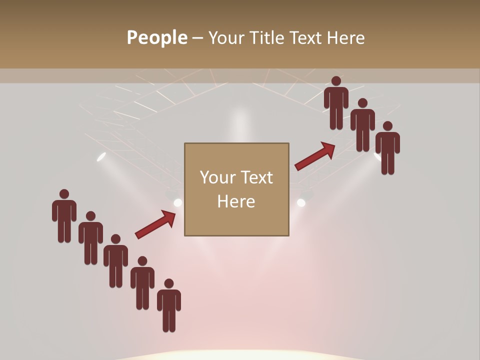 Beam Show Design PowerPoint Template