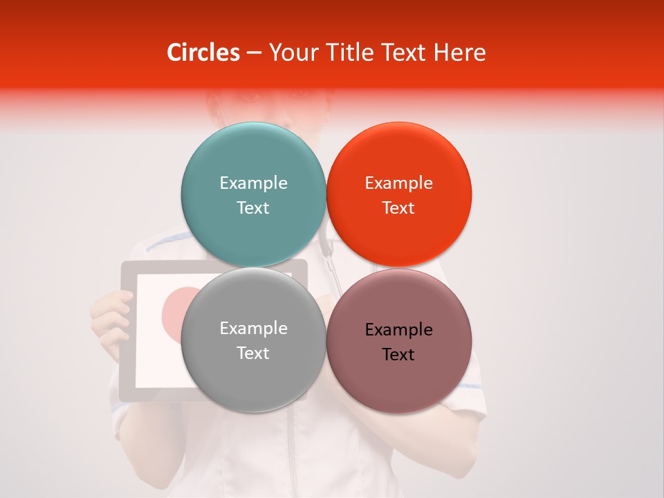 Healthcare Consultant Smiling PowerPoint Template