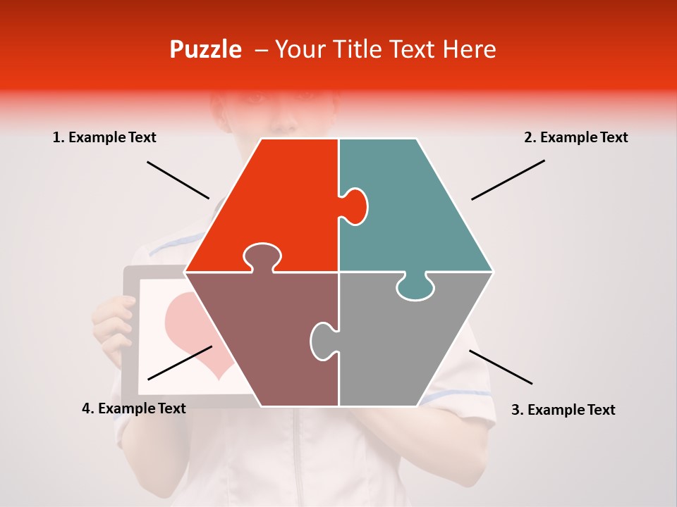 Healthcare Consultant Smiling PowerPoint Template