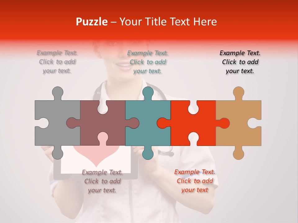 Healthcare Consultant Smiling PowerPoint Template