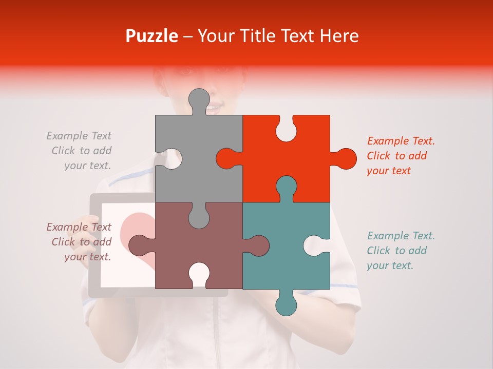 Healthcare Consultant Smiling PowerPoint Template