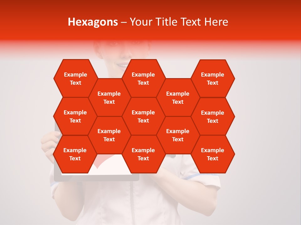 Healthcare Consultant Smiling PowerPoint Template