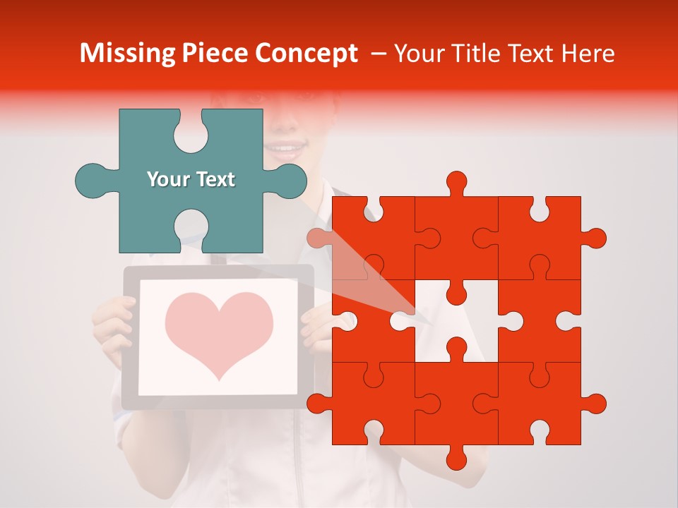 Healthcare Consultant Smiling PowerPoint Template