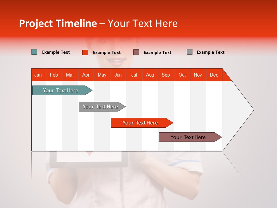 Healthcare Consultant Smiling PowerPoint Template