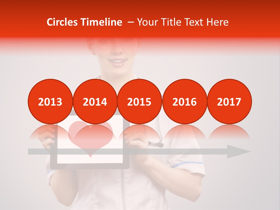 Healthcare Consultant Smiling PowerPoint Template