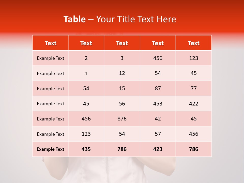 Healthcare Consultant Smiling PowerPoint Template