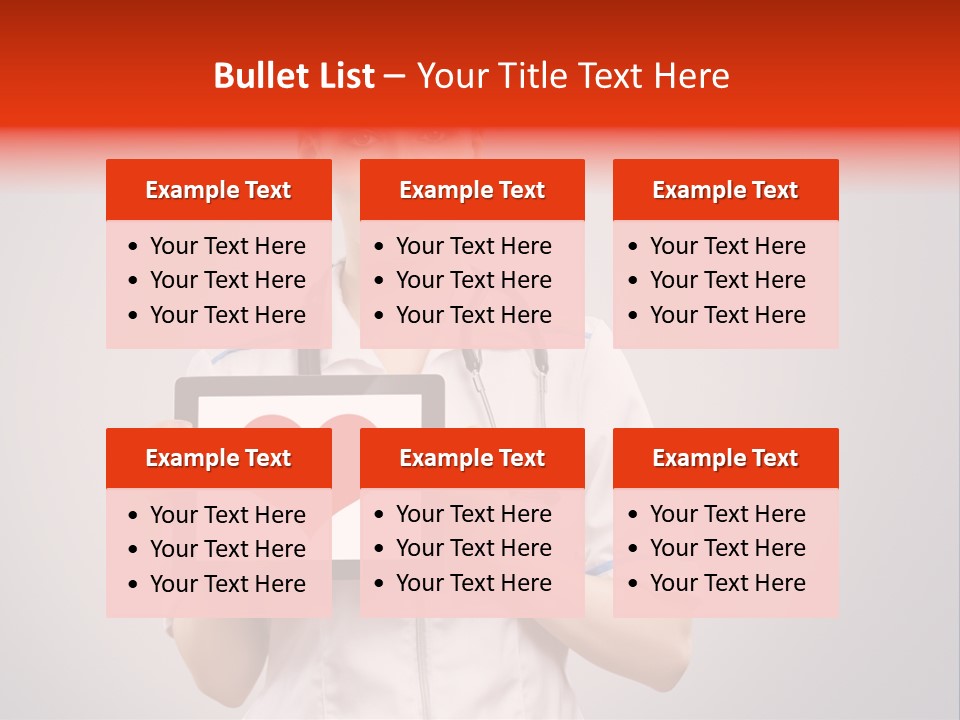 Healthcare Consultant Smiling PowerPoint Template