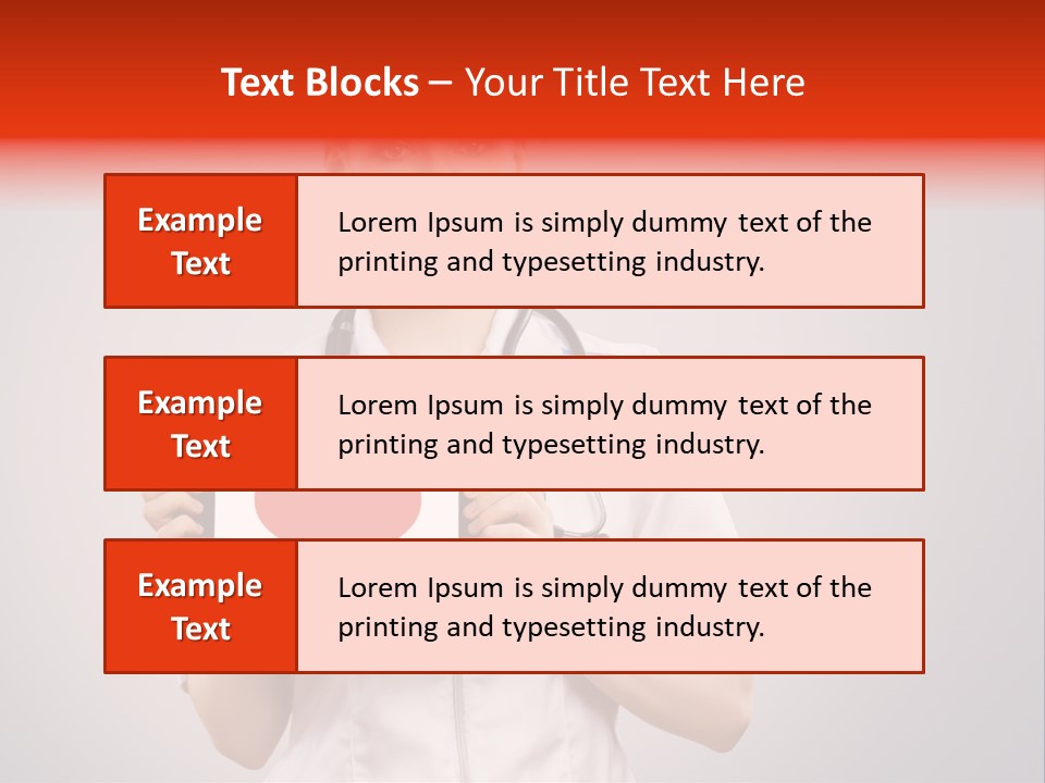 Healthcare Consultant Smiling PowerPoint Template