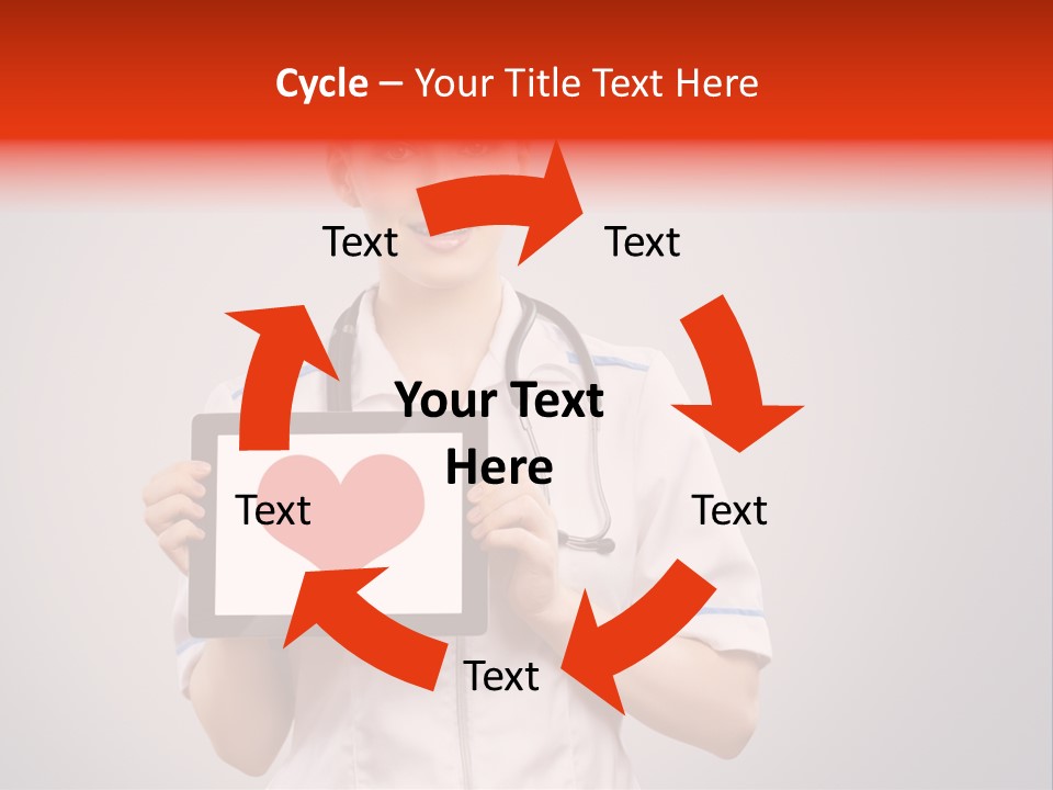 Healthcare Consultant Smiling PowerPoint Template