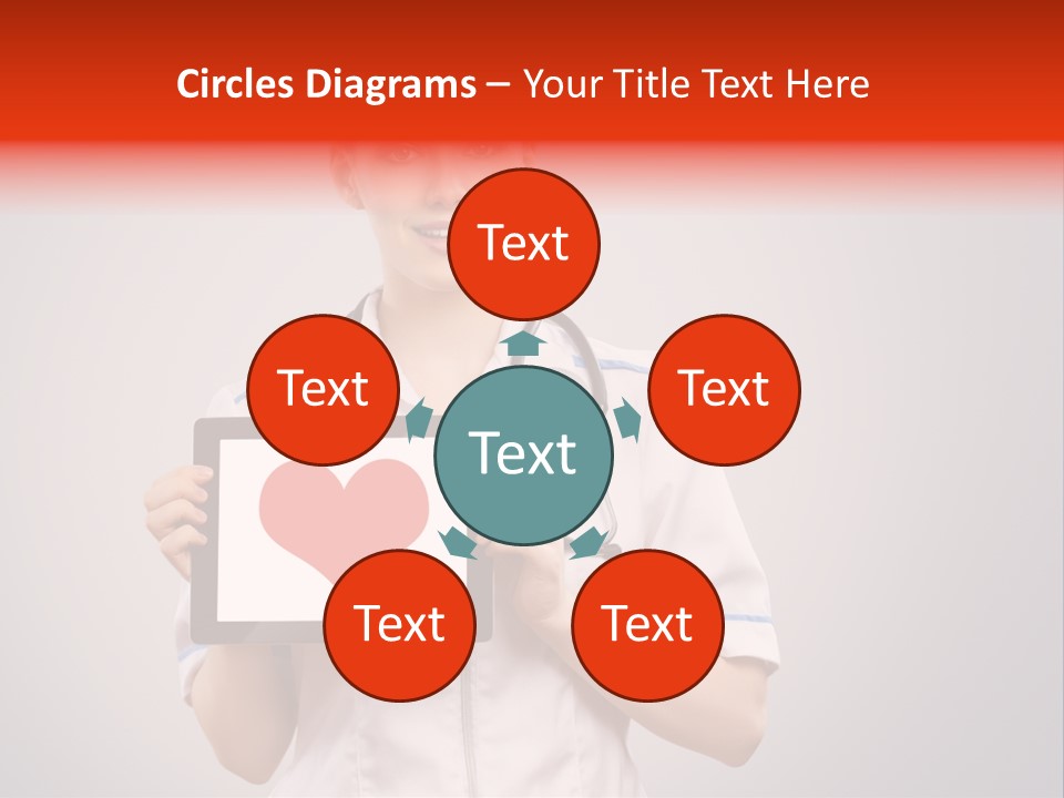 Healthcare Consultant Smiling PowerPoint Template