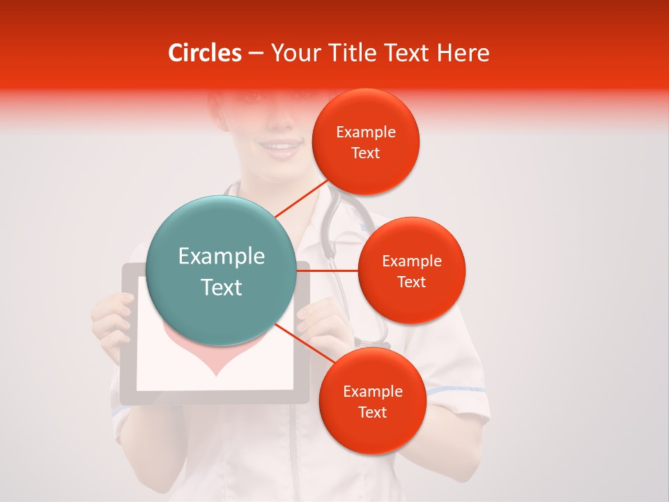 Healthcare Consultant Smiling PowerPoint Template