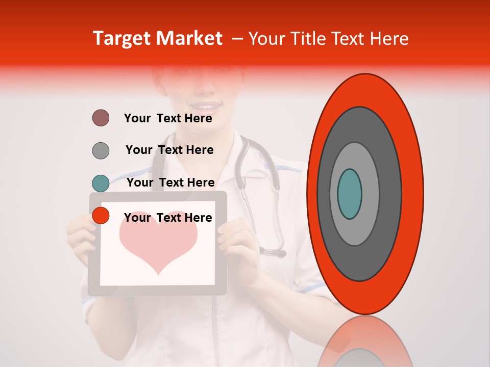 Healthcare Consultant Smiling PowerPoint Template