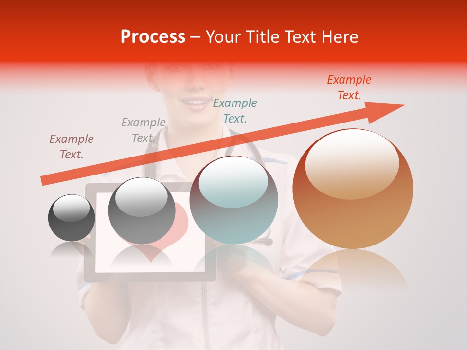 Healthcare Consultant Smiling PowerPoint Template