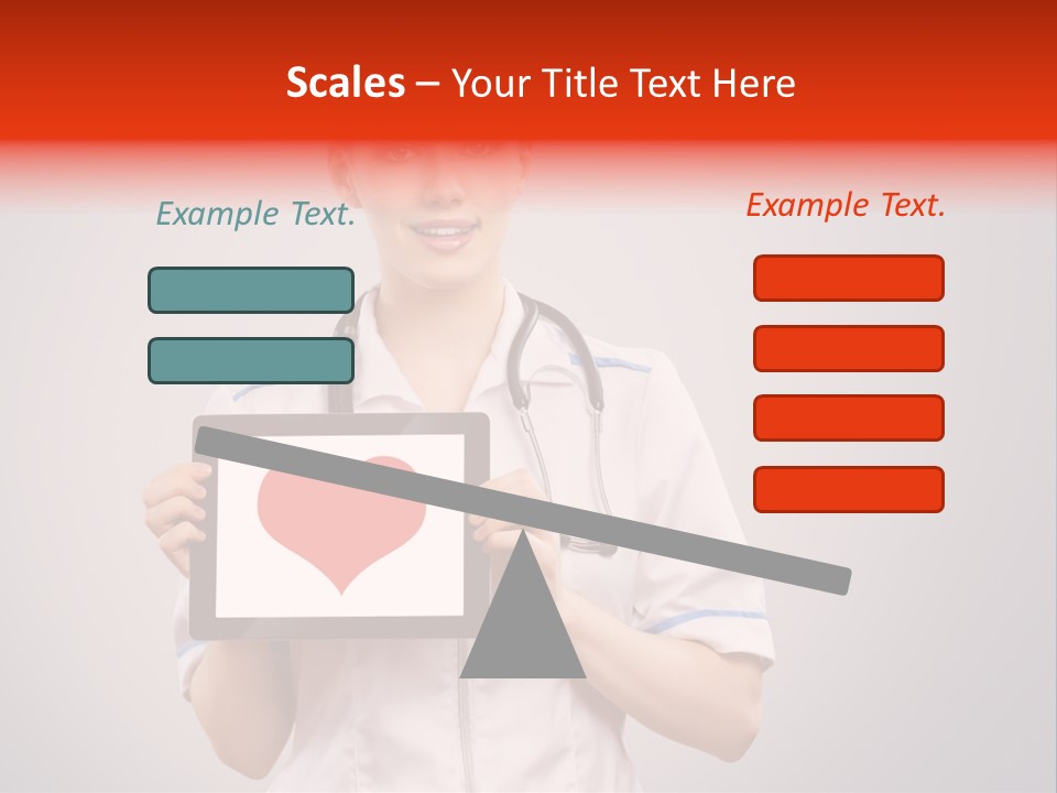 Healthcare Consultant Smiling PowerPoint Template