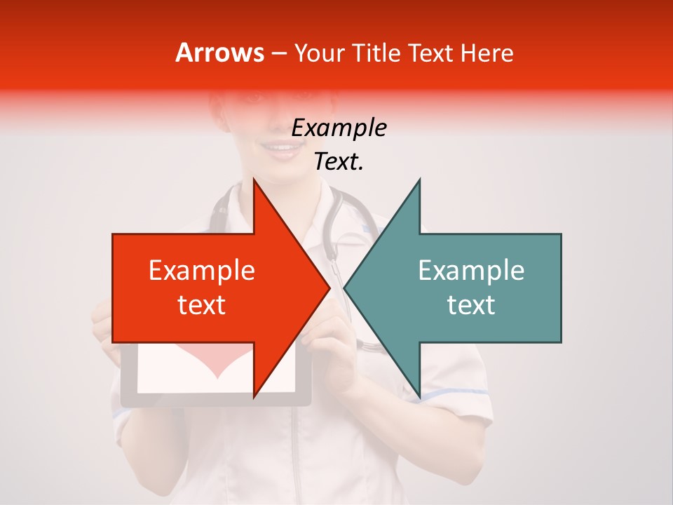 Healthcare Consultant Smiling PowerPoint Template