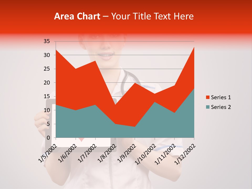 Healthcare Consultant Smiling PowerPoint Template